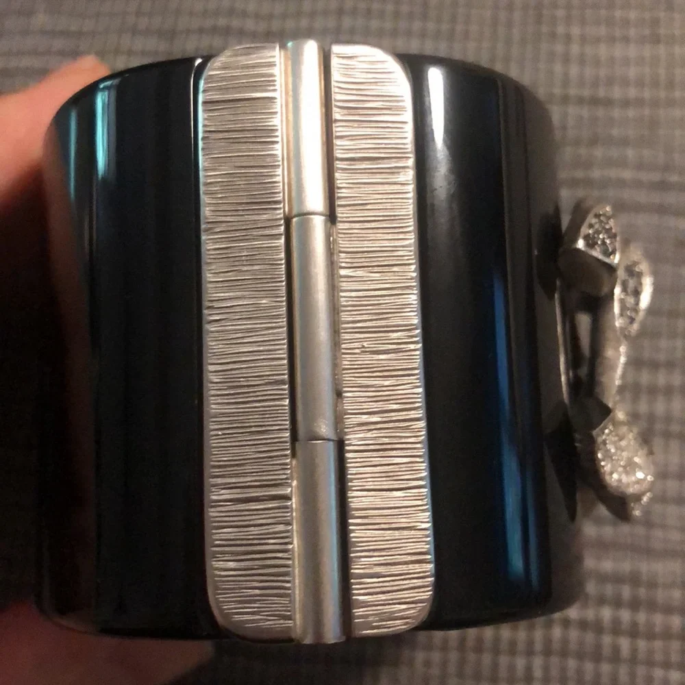 Chanel Double C Cuff Bracelet - Picture 11 of 16